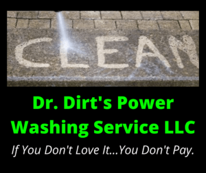 Doctor Dirt's power washing service also serves the entire Plainfield, Indiana area.